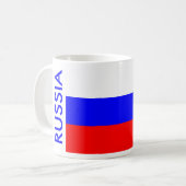 MUG DRAPEAU DE RUSSIE (Devant gauche)