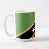 Mug Drapeau de Saint-Kitts-et-Nevis (Gauche)