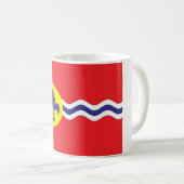 Mug Drapeau de Saint-Louis (Devant droit)