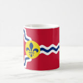 Mug Drapeau de Saint-Louis (Missouri) (Centre)