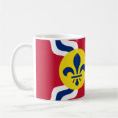 Mug Drapeau de Saint-Louis, Missouri (Gauche)