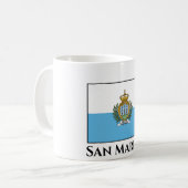 Mug Drapeau de Saint-Marin (Devant gauche)