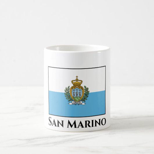 Mug Drapeau de Saint-Marin (Centre)