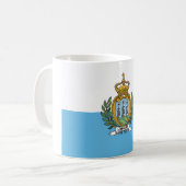 Mug Drapeau de Saint-Marin (Devant gauche)