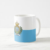 Mug Drapeau de Saint-Marin (Devant droit)