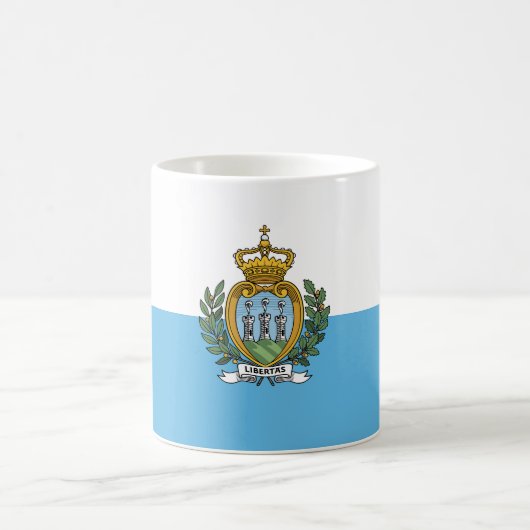 Mug Drapeau de Saint-Marin (Centre)
