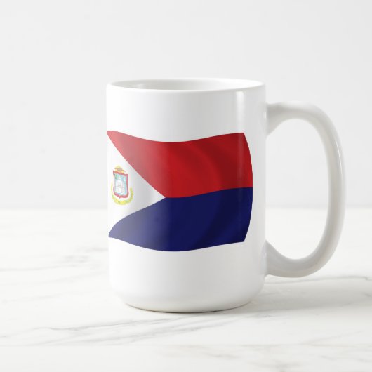 Mug Drapeau de Saint-Martin (Droite)