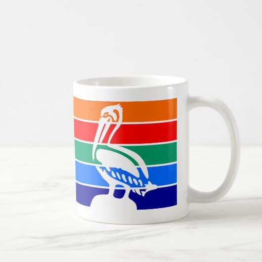Mug Drapeau de Saint-Pétersbourg, Floride (Droite)