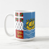 Mug Drapeau de Saint-Pierre-et-Miquelon (Gauche)