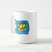 Mug Drapeau de Saint-Pierre-et-Miquelon (Devant gauche)