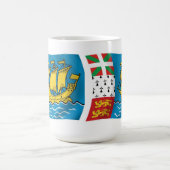 Mug Drapeau de Saint-Pierre-et-Miquelon (Centre)