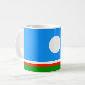 Mug Drapeau de Sakha (Devant gauche)