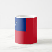 Mug Drapeau de Samoa (Centre)