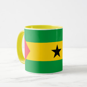 Mug Drapeau de Sao Tomé-et-Principe