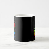 Mug Drapeau de sensibilisation à la maladie cardiaque (Centre)