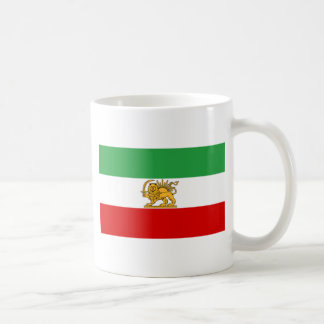 Mug Drapeau de Shah de 1964-1980) شیروخورشید de l'Iran