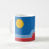 Mug Drapeau de Sioux Falls, Dakota du Sud (Devant gauche)