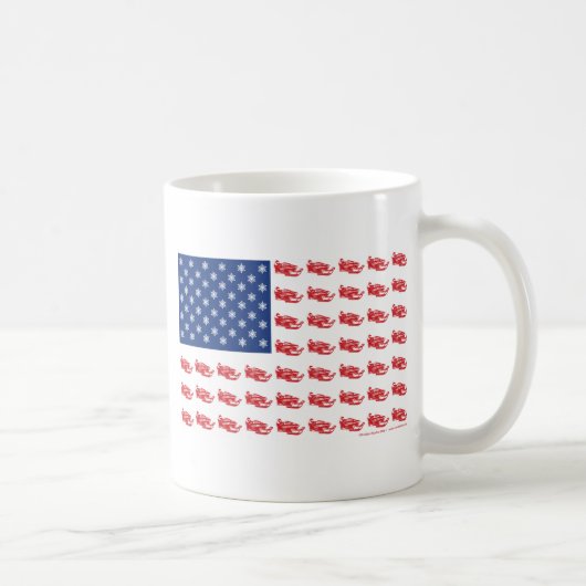 Mug Drapeau de Snowmobile (Droite)