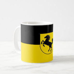 Mug Drapeau de Stuttgart ville Allemagne symbole emblè