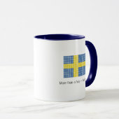 Mug Drapeau de Suède (Devant droit)