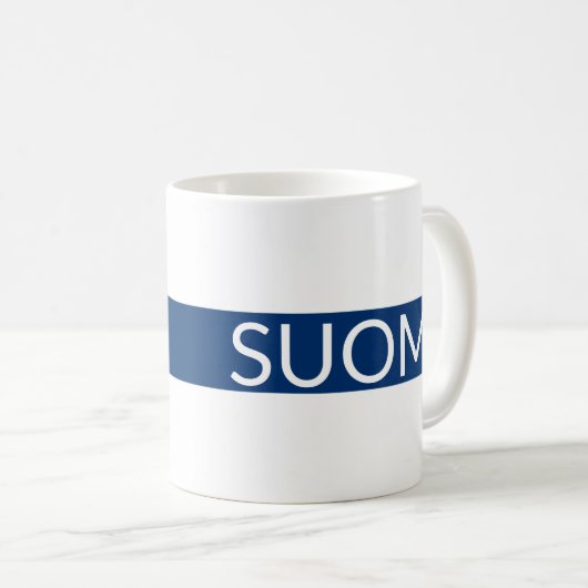 Mug Drapeau de Suomi (Devant droit)