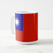 Mug Drapeau de Taïwan (Devant gauche)