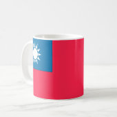 Mug Drapeau de Taïwan (Devant gauche)