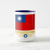 Mug Drapeau de Taïwan (République de Chine) (Centre)