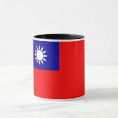 Mug Drapeau de Taïwan : République de Chine, Taipei ch (Centre)