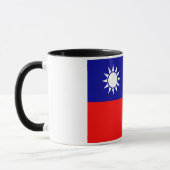 Mug Drapeau de Taïwan : République de Chine, Taipei ch (Gauche)