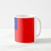 Mug Drapeau de Taïwan : République de Chine, Taipei ch (Devant droit)