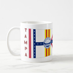 Mug Drapeau de Tampa, Floride
