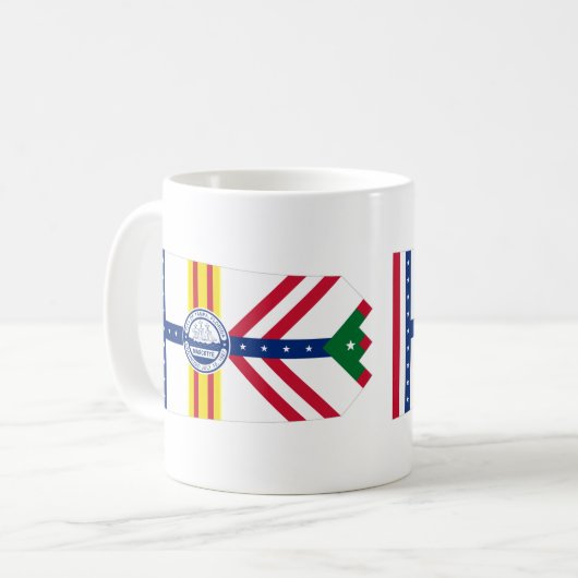 Mug Drapeau de Tampa, la Floride (Devant gauche)