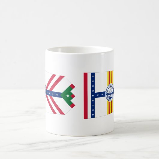 Mug Drapeau de Tampa, la Floride (Centre)