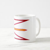 Mug Drapeau de Terre-Neuve-et-Labrador (vertical) (Devant droit)
