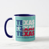Mug DRAPEAU DE TEXAS Patriotique Personnalisé (Gauche)