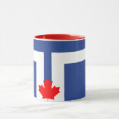 Mug Drapeau de Toronto (Ontario) (Centre)