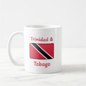 Mug Drapeau de Trinité-et-Tobago (Gauche)