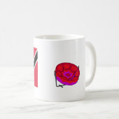 Mug Drapeau de Trinité-et-Tobago & Pan  (Devant droit)