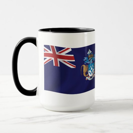 Mug Drapeau de Tristan da Cunha (Gauche)