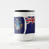 Mug Drapeau de Tristan da Cunha (Centre)