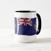 Mug Drapeau de Tristan da Cunha (Devant droit)