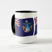 Mug Drapeau de Tristan da Cunha (Devant gauche)