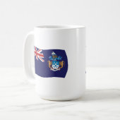 Mug Drapeau de Tristan da Cunha (Devant gauche)