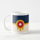 Mug Drapeau de Tulsa, Oklahoma (Gauche)