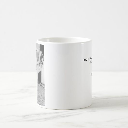 Mug Drapeau de victoire de suffrage d'Alice Paul (Centre)