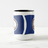 Mug Drapeau de Virginie (Centre)