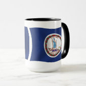 Mug Drapeau de Virginie (Devant droit)