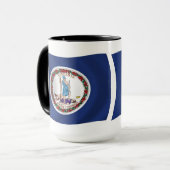 Mug Drapeau de Virginie (Devant gauche)