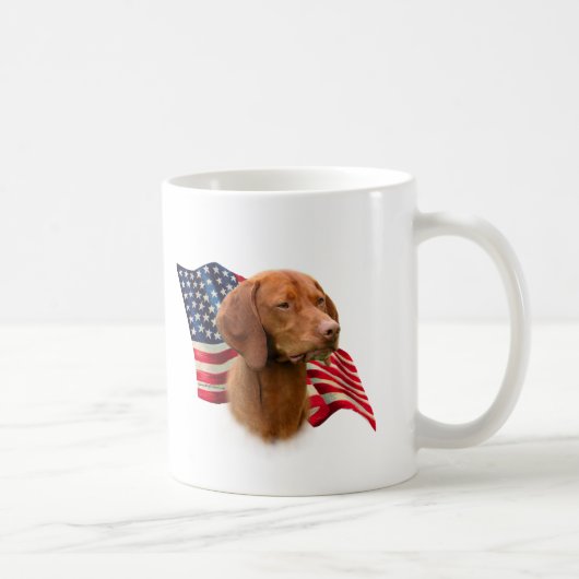 Mug Drapeau de Vizsla (Droite)